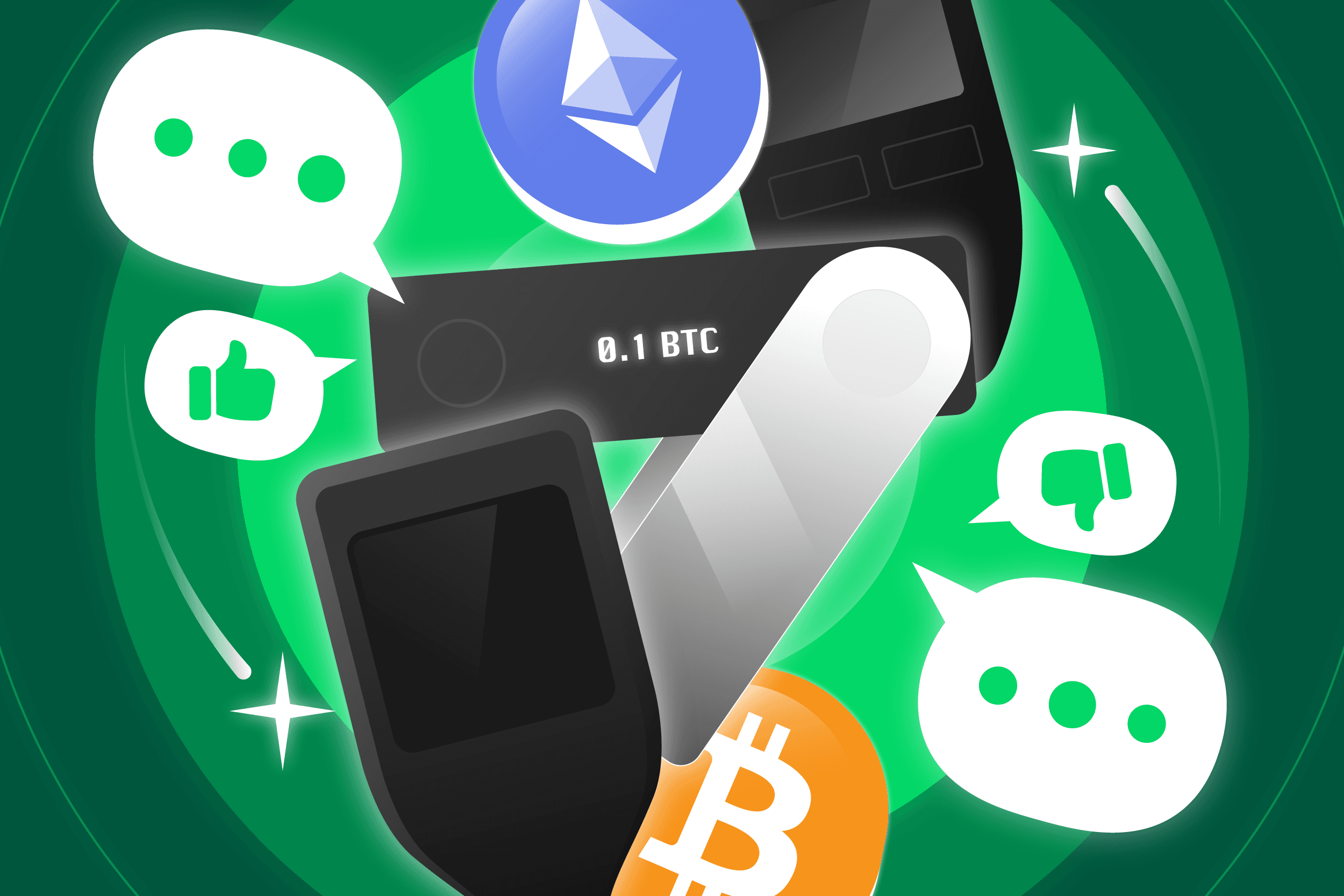 รีวิว Hardware Wallet ยี่ห้อต่างๆ